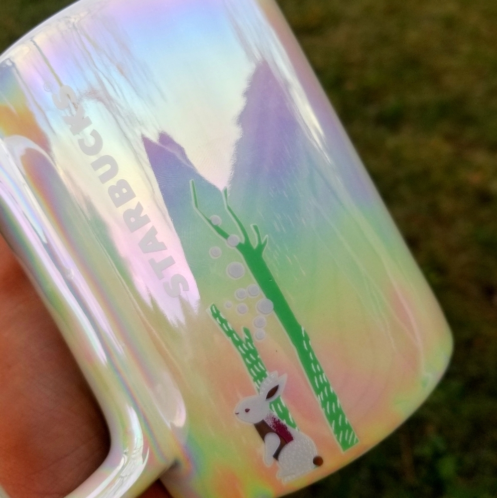 🆕️Starbucks, Iridescent Holiday Ceramic Mug - Picture 8 of 9